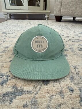 BINKY BRO Mint Green Cotton Baseball Cap